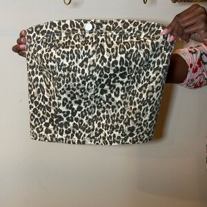 Fashion Nova Leopard Print Clutch